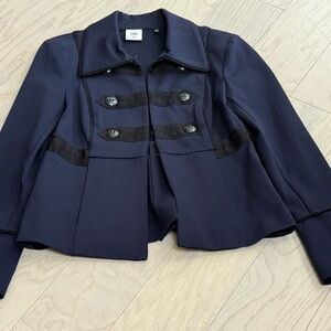 Cabi Navy Blue Women's Military Jacket